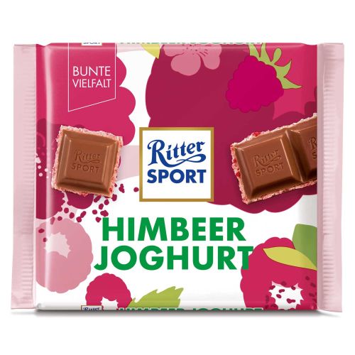 Ritter Sport Himbeer Joghurt chocolate 100g