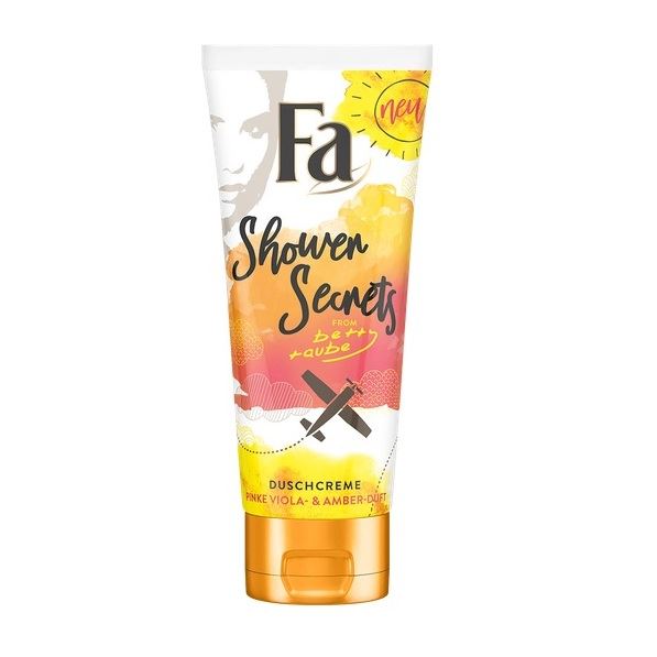 Fa Shower Secrets Pinke Viola Amber Gel 200ml