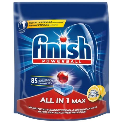 Finish All in 1 Max Tabs Citron 85pcs 1.4kg