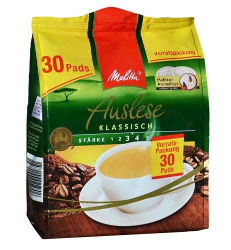 Melitta Auslese Klassisch Pads 30pcs 210g