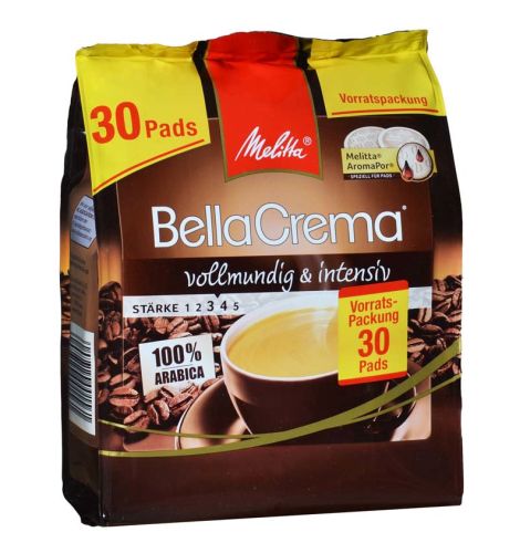 Melitta Bella Crema Vollmundig Pads 30pcs 201g