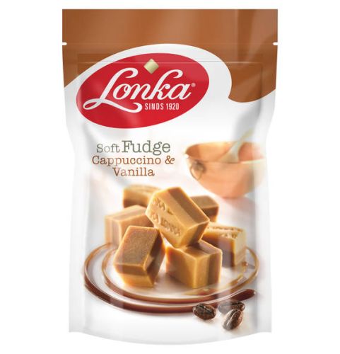 Lonka Soft Fudge Cappuccino & Vanilla 180g