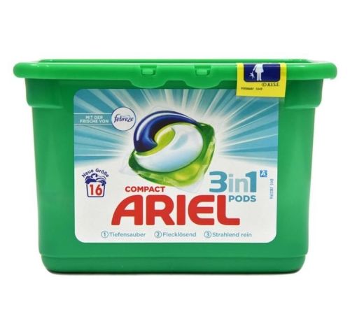 Ariel 3in1 Pods Febreze 16p 432g