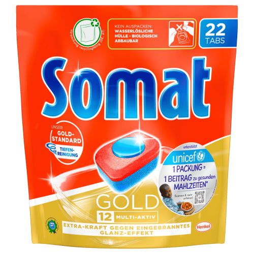 Somat Gold 12 Multi Aktiv Tabs 22pcs 444g