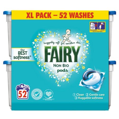 Fairy Non Bio Pods 52p 1.4kg