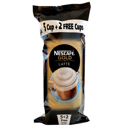 Nescafe Gold Latte in 7 cups, 77g