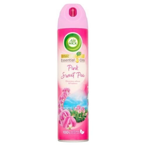 Air Wick Essential Oils Pink Sweet Pea Refresh 240ml