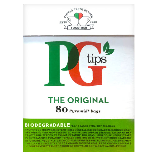 PG Tips Original Pyramid Bags 80pcs 232g