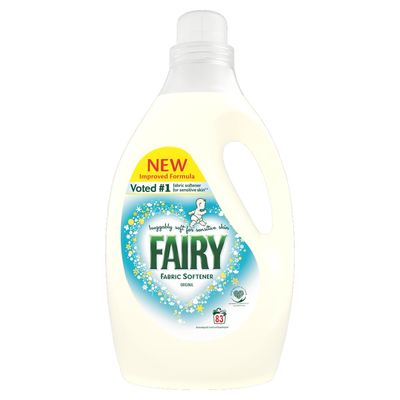 Fairy Fabric Softener Original rinse 83p 2.9L