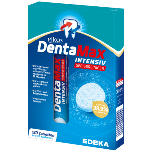 Elkos DentaMax Intensiv Gebissriniger 4x30 Tabs