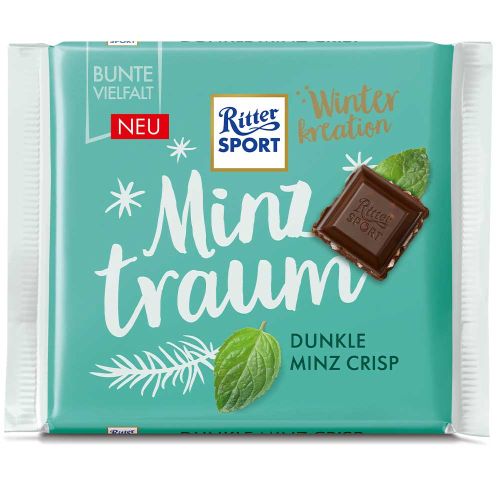 Ritter Sport Winter Minz Traum chocolate 100g