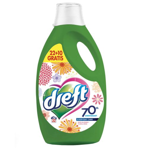 Dreft Universal Floral Rose Gel 32p 1.7L