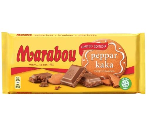 Marabou Peppar Kaka Chocolate 185g