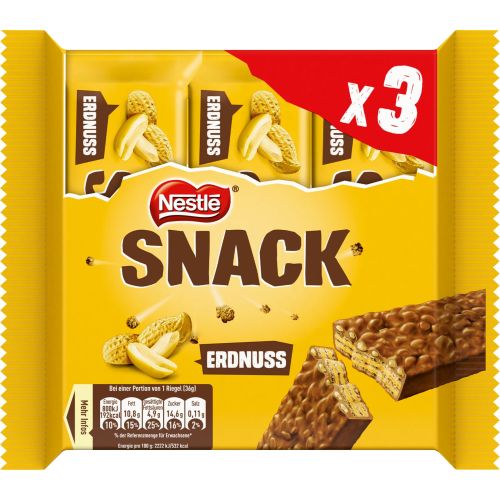 Nestle Snack Erdnuss 3pcs 108g