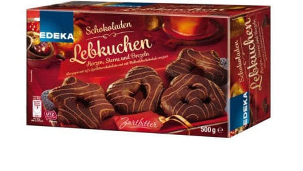 Edeka Lebkuchen Zartbitterschokolade Pierniki 500g