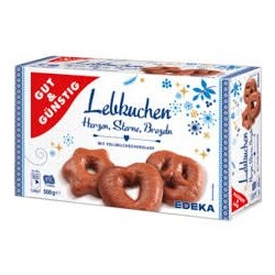 G&G Lebkuchen Zartbitterschokolade Pierniki 500g