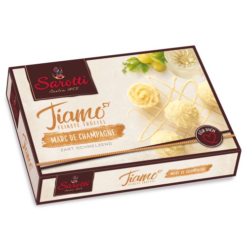 Sarotti Tiamo Truffel Marc Champagne 125g