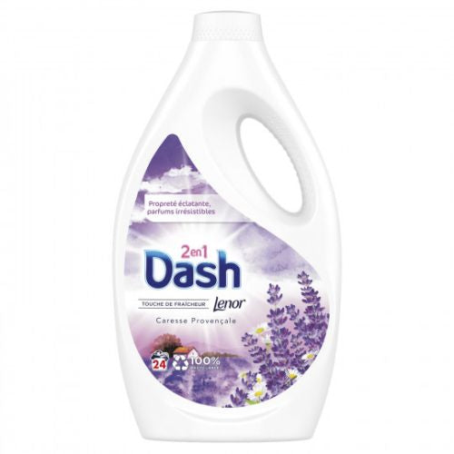 Dash 2in1 Lenor Caresse Provencale Gel 24p 1,3L