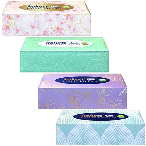 Kokett 3-Ply Wipes 90pcs