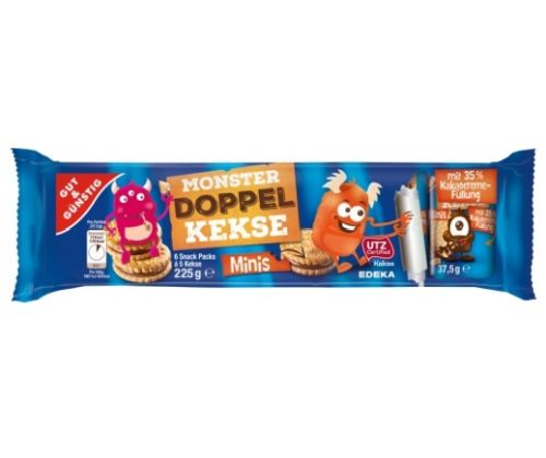 G&G Monster Doppel Kekse Minis 225g