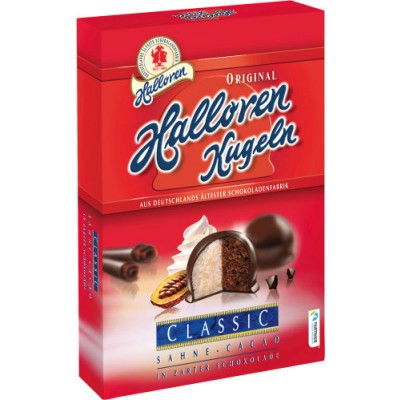 Halloren Kugeln Classic Sahne Cacao 12pcs 125g