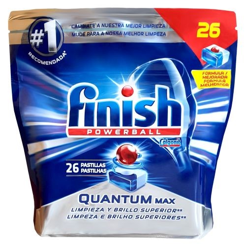 Finish Quantum Max Calgonit Tabs 26pcs 403g