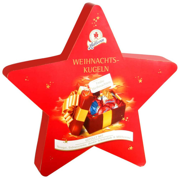 Halloren Weihnachts Kugeln Star 166g