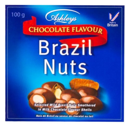 Ashleys Chocolate Flavor Brazil Nuts 100g