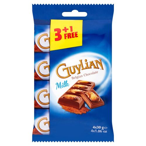 Guylian Belgian Milk Chocolate 4x30g