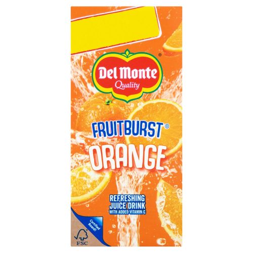 Del Monte Fruitburst Orange Juice 1L