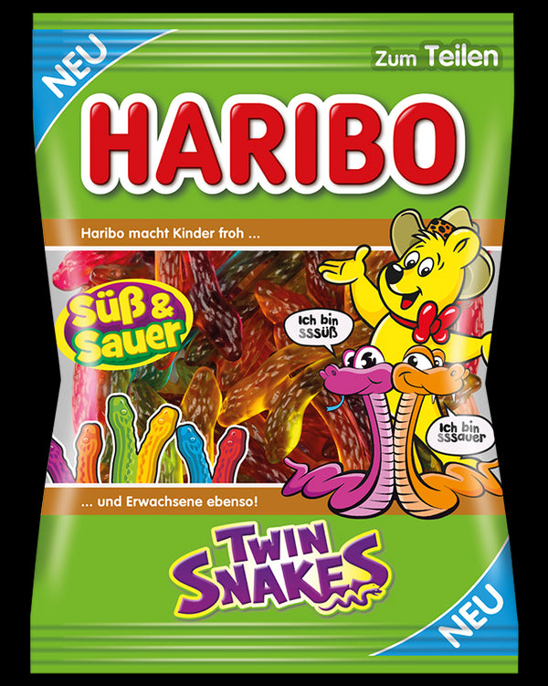 Haribo Twin Snakes 175g