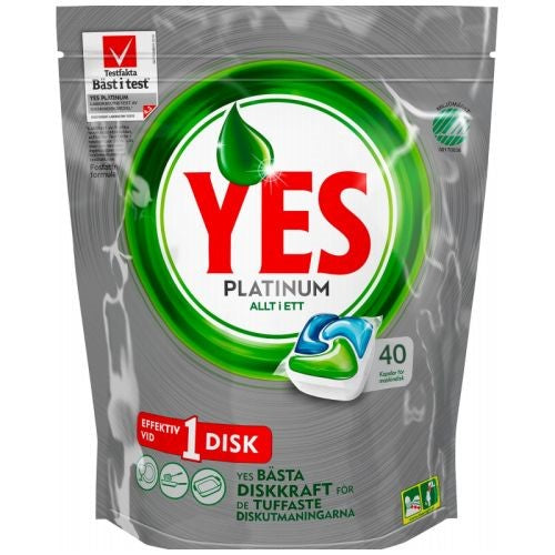 Yes Platinum Allt and Ett 40pcs 596g