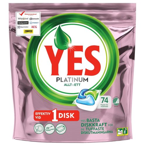 Yes Platinum Allt and Ett Pink 74pcs 1.1kg