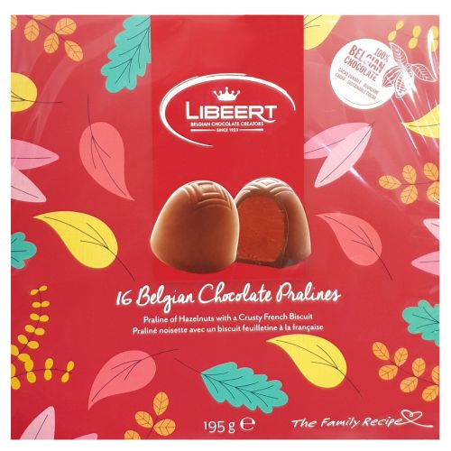 Libeert Belgian Chocolate Pralines 16pcs 195g