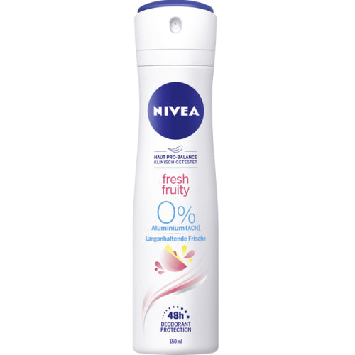 Nivea 0% Aluminum Fresh Fruity Deo 150ml