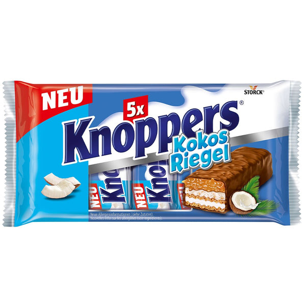 Knoppers Coconut Riegel 5pcs 200g