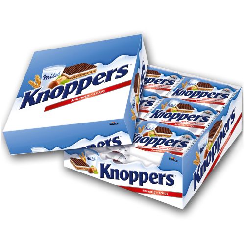 Knoppers Crispy Carton 24pcs 600g