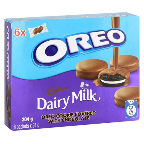 Oreo Cadbury Dairy Milk 6pcs 204g