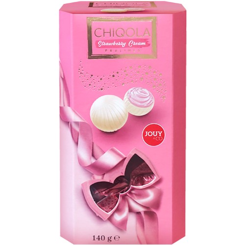 Chiqola Strawberry Cream Pralines 140g