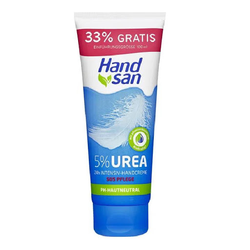 Hand San 5% Urea Hand Cream 100ml