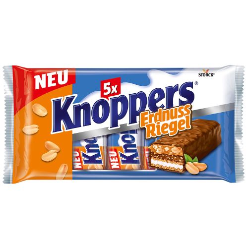 Knoppers Erdnuss Riegel 5pcs 200g