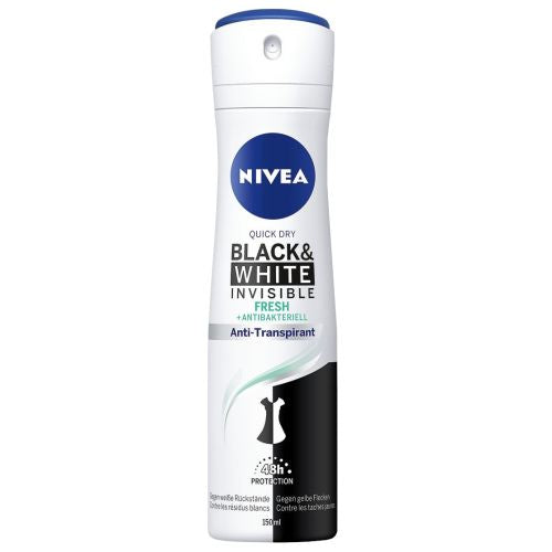 Nivea Black & White Fresh Antibacteriell Deo 150ml