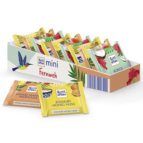 Ritter Sport Mini Fernweh 9pcs 150g