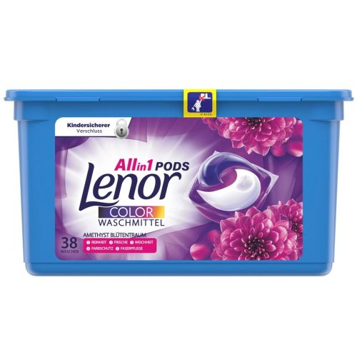 Lenor All in 1 Pods Color Amethyst 38p 1kg