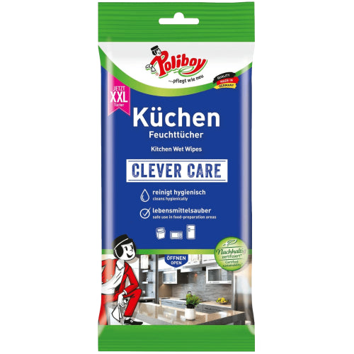 Poliboy Kuchen Feuchttucher Wipes 48pcs