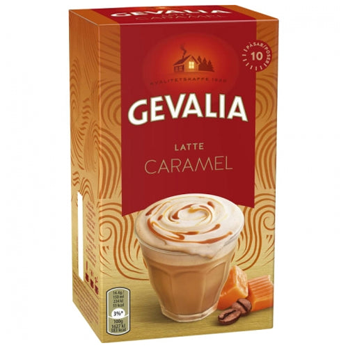 Gevalia Latte Caramel Sachets 8pcs 120g