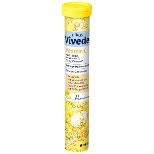 Elkos Vivede Vitamin C Tablets 17 pcs. 102g – Inventta.eu