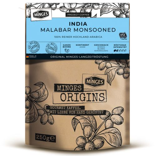 Minges India Malabar Monsooned 250g Z