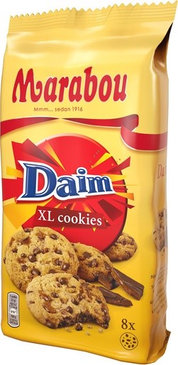 Marabou Daim XL Cookies 184g