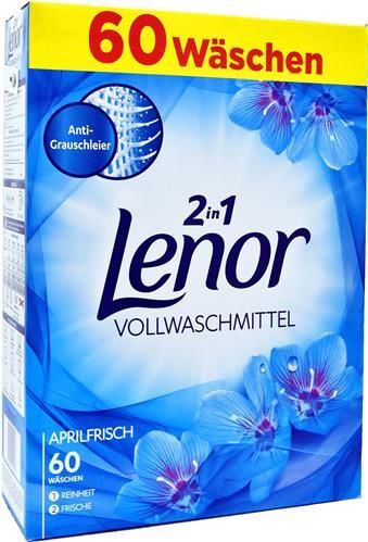 Lenor 2in1 Universal Aprilfrisch Powder 60p 3.9kg